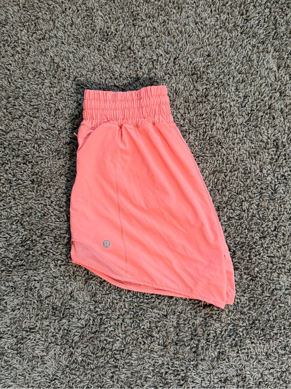 Lululemon Hotty Hot Shorts High Rise 4” Raspberry Cream Size 4